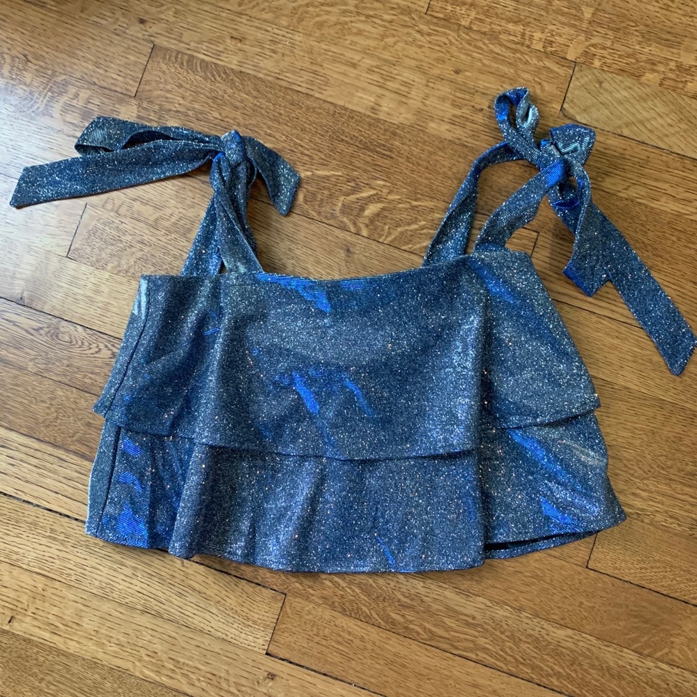 Glittery tank top